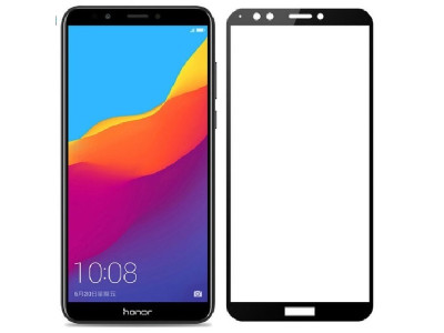 محافظ صفحه نمایش 6D فول گلس تمام چسب مناسب برای گوشی موبایل هواوی Y7 Prime 2018 